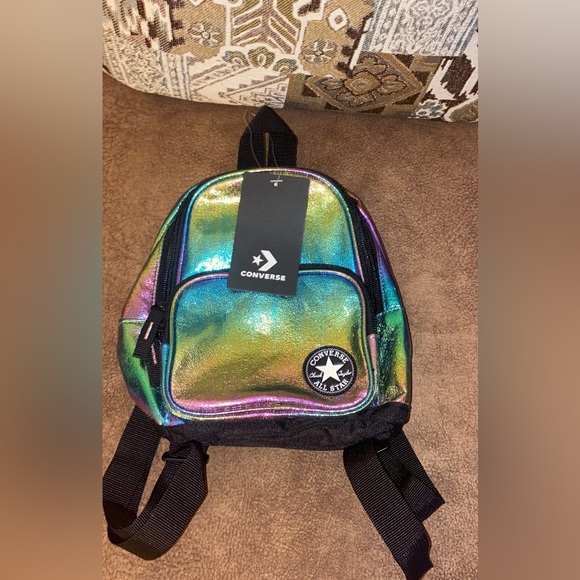 Converse All Star ⭐️ Chuck Taylor Mini backpack holographic color - Picture 5 of 10